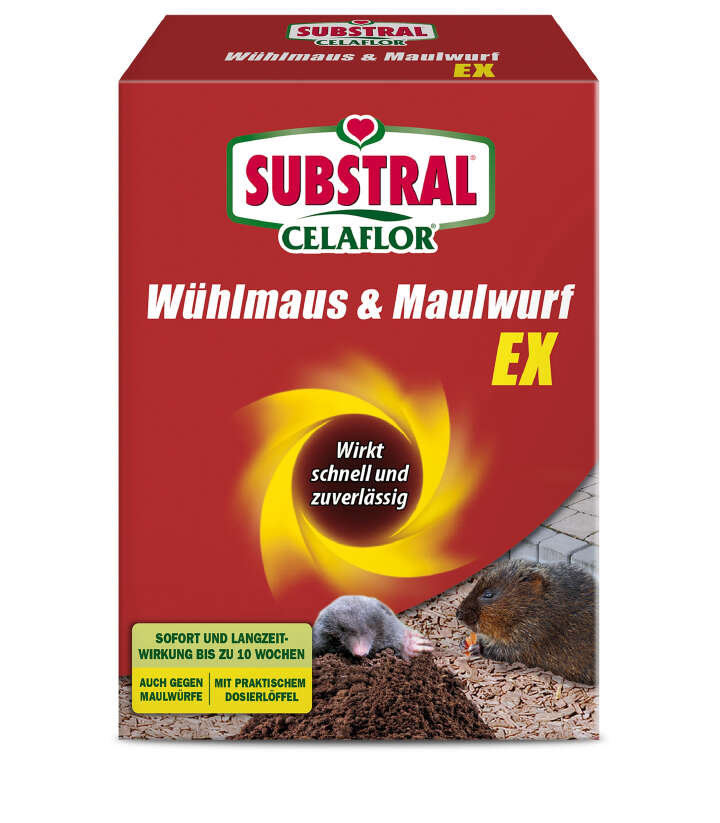 SUBSTRAL Celaflor Wühlmaus & Maulwurf EX
